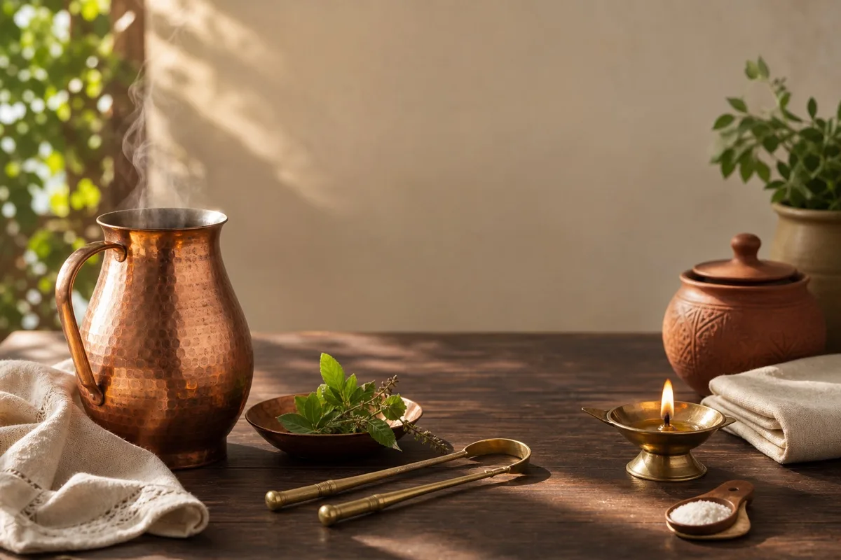 Dinacharya: An Ayurvedic Daily Routine You Can Actually Keep